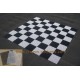 Šachovnice z plastových čtverců pro zahradní šachy GC-30 - aktuálně vprodáno, nové zboží cca od 1.10.2022